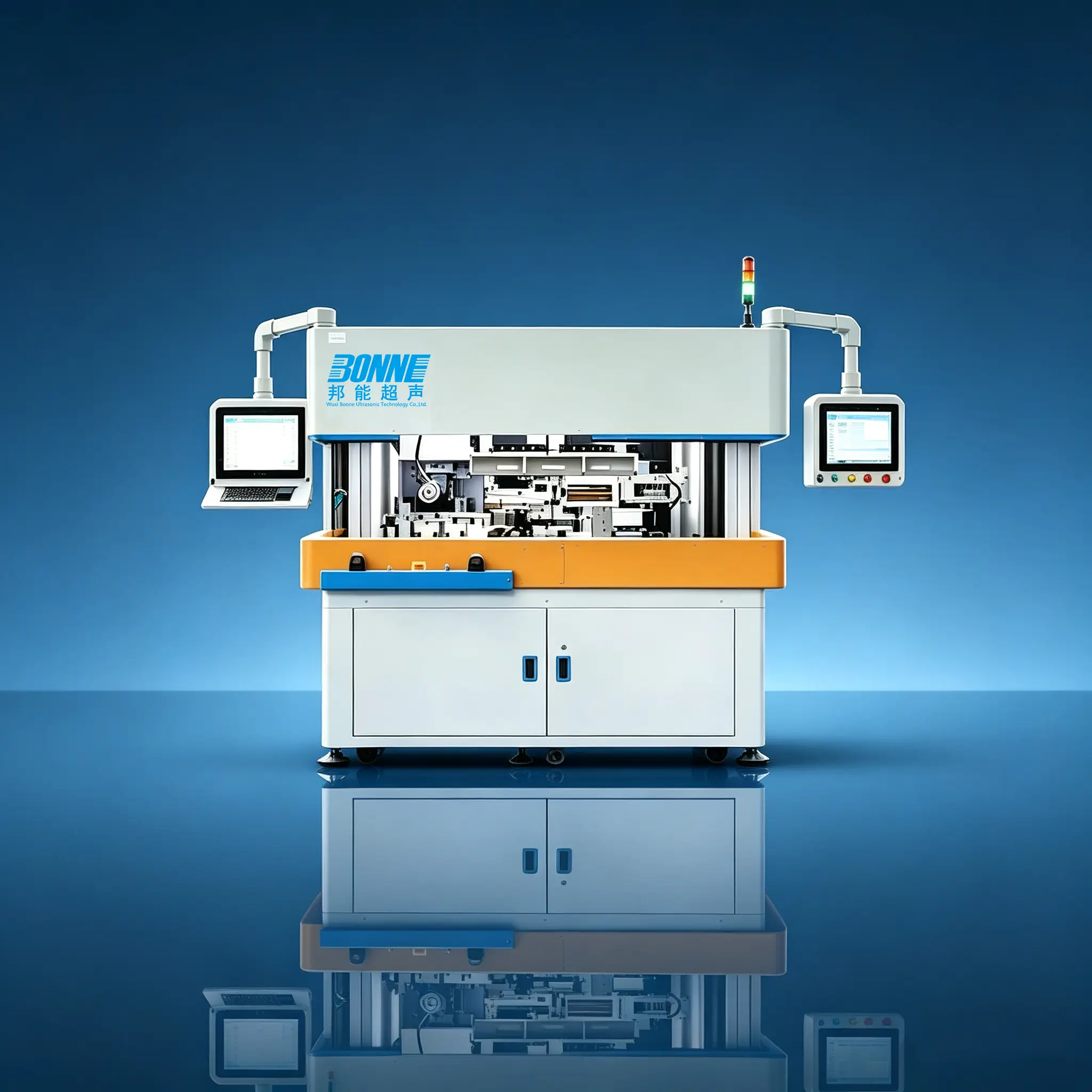 Ultrasonic metal welding equipment for industrial manufacturing